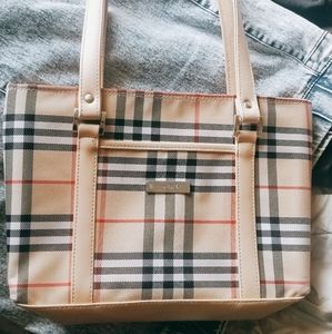 Burberry shoulder mini tote purse